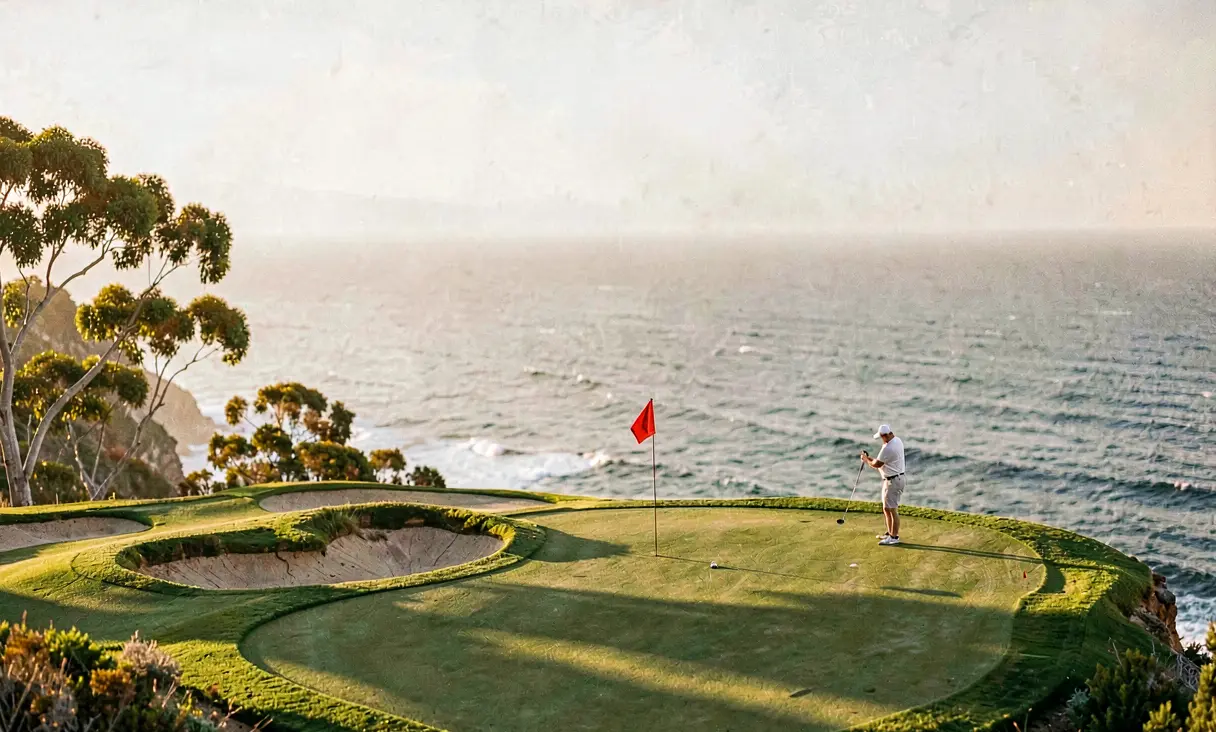 The 18th at Pebble Beach