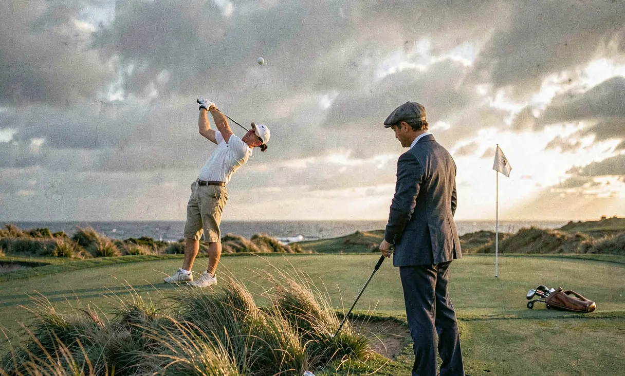 Greg Norman vs. Nick Faldo